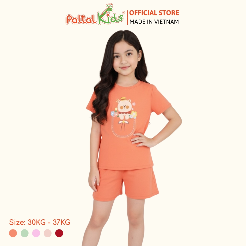 Đồ Bộ Đùi Cơ Bản Cotton Mỹ Cao Cấp - 025 2150 - Size 14