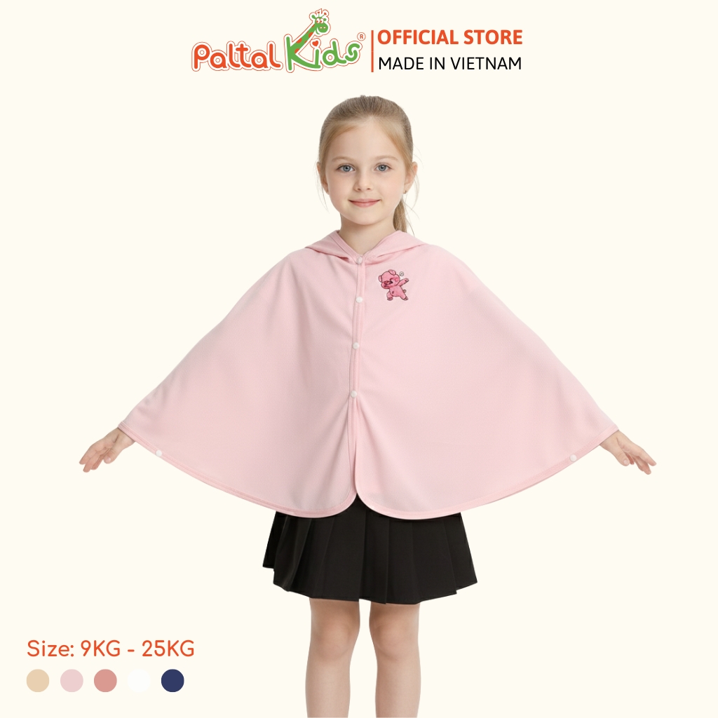 Áo Choàng Cánh Dơi Poly Bé Gái Cao Cấp - 311 4011