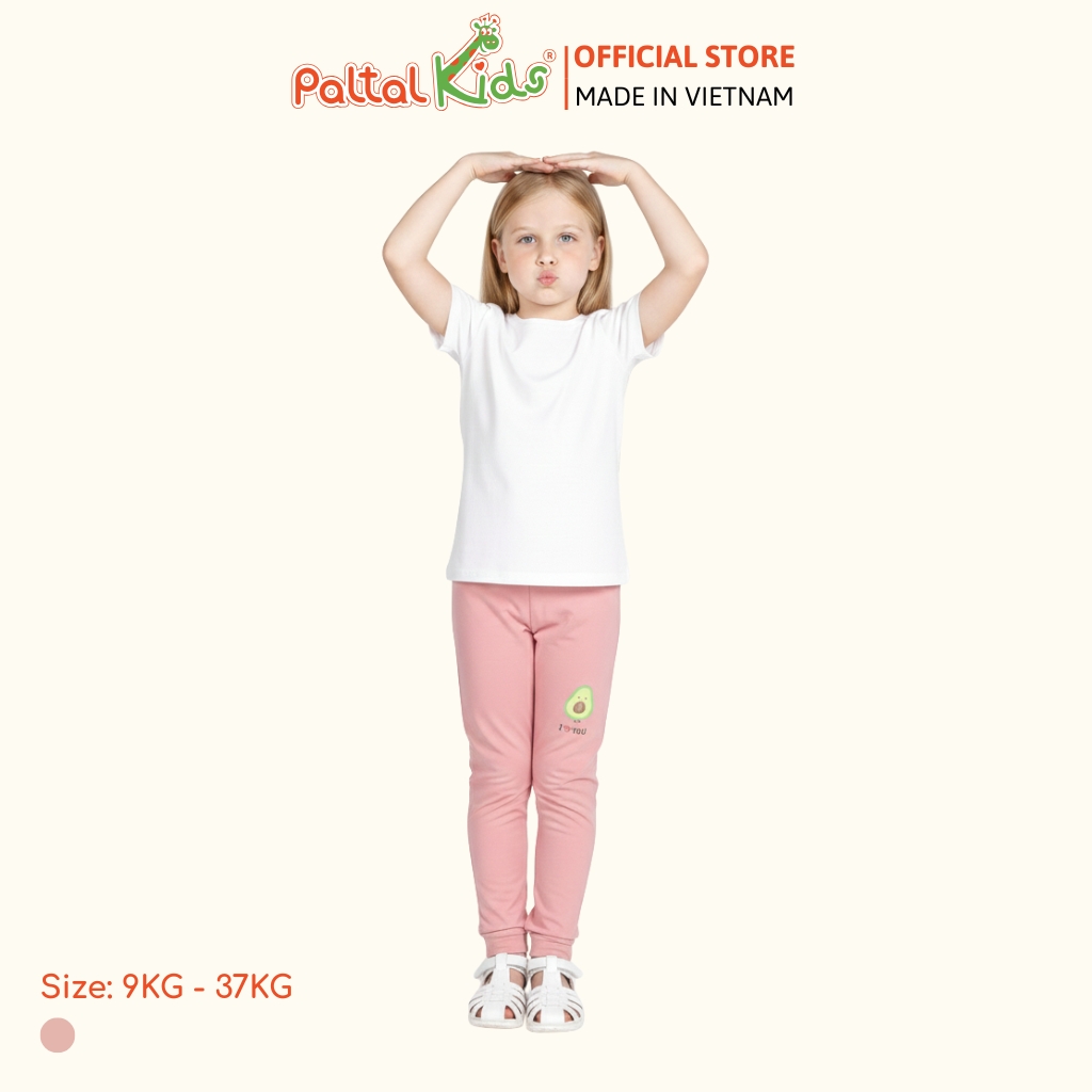 Quần Dài Cotton Borib Bé Gái Cao Cấp - 228 8053