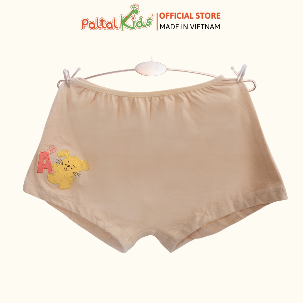 (CHE TÊN SẢN PHẨM) Lẻ 1 Quần Lót Dáng Đùi Cotton Màu Sắc Ngẫu Nhiên Bé Gái Cao Cấp - 027 7301