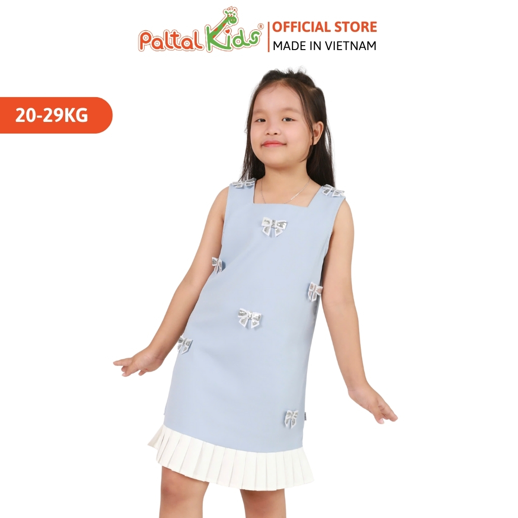 Đầm Dáng A Đuôi Cá Đính Nơ Lụa Nhung Cao Cấp - 26C 8037