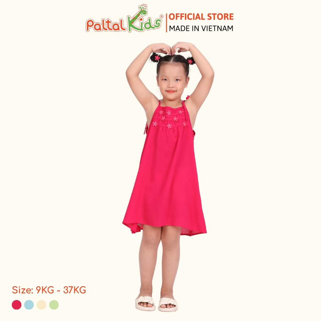 Đầm Dáng A Hai Dây Lanh Lạnh Cao Cấp - 252 8027