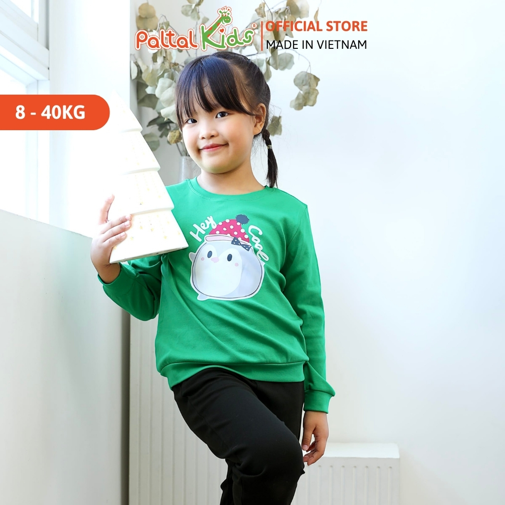 BST Mùa Đông - Đồ Bộ Tay Dài Cotton Borib Bé Gái Cao Cấp - 223 6044