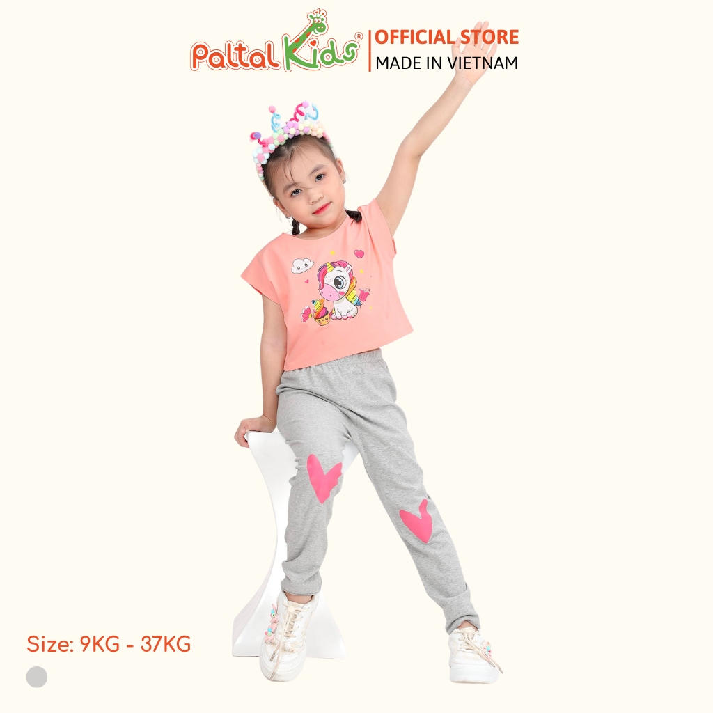 Quần Dài Cotton Borib Bé Gái Cao Cấp - 228 8051