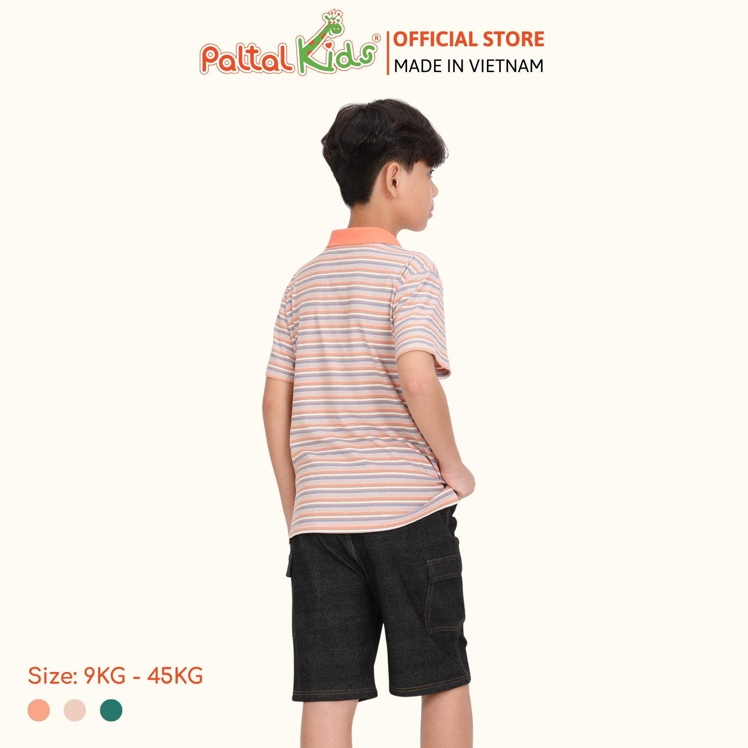 Áo Thun Cotton Gân Cao Cấp - 020 1420