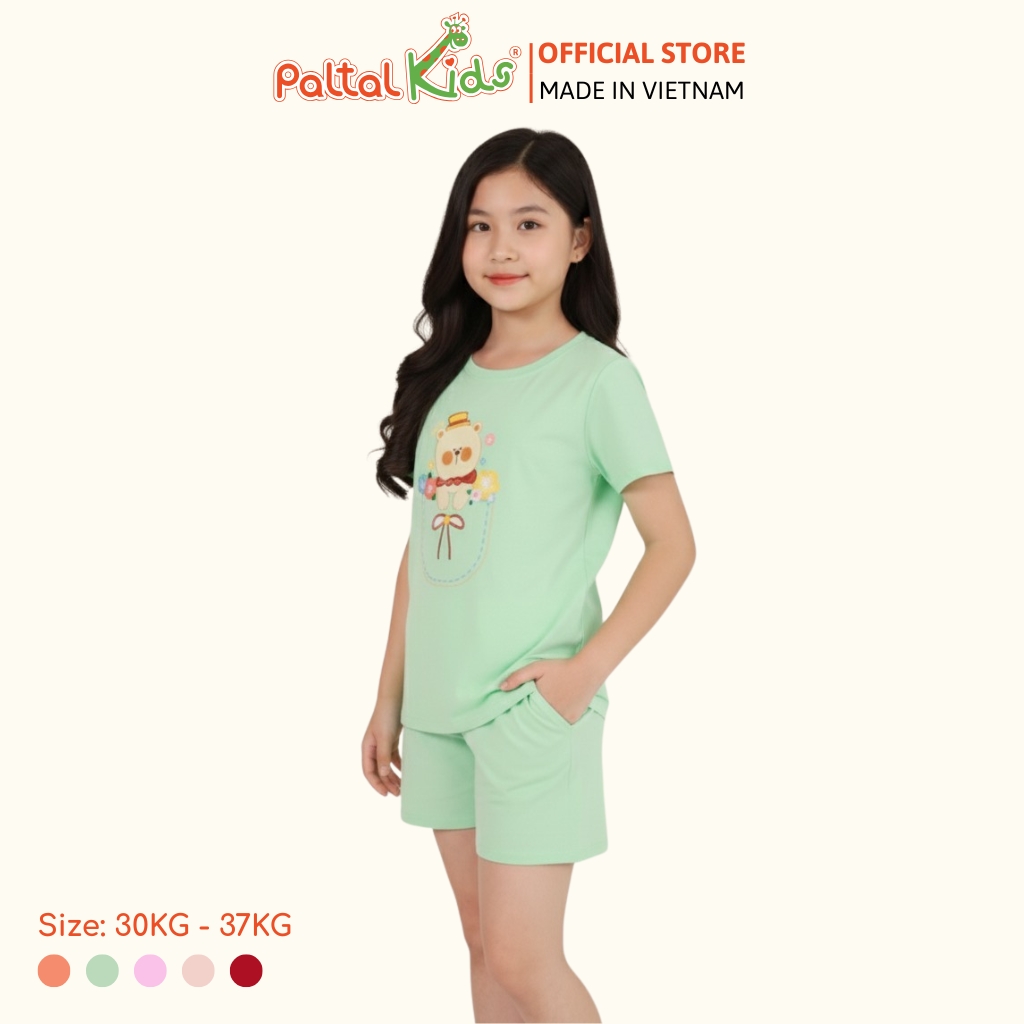 Đồ Bộ Đùi Cơ Bản Cotton Mỹ Cao Cấp - 025 2150 - Size 14