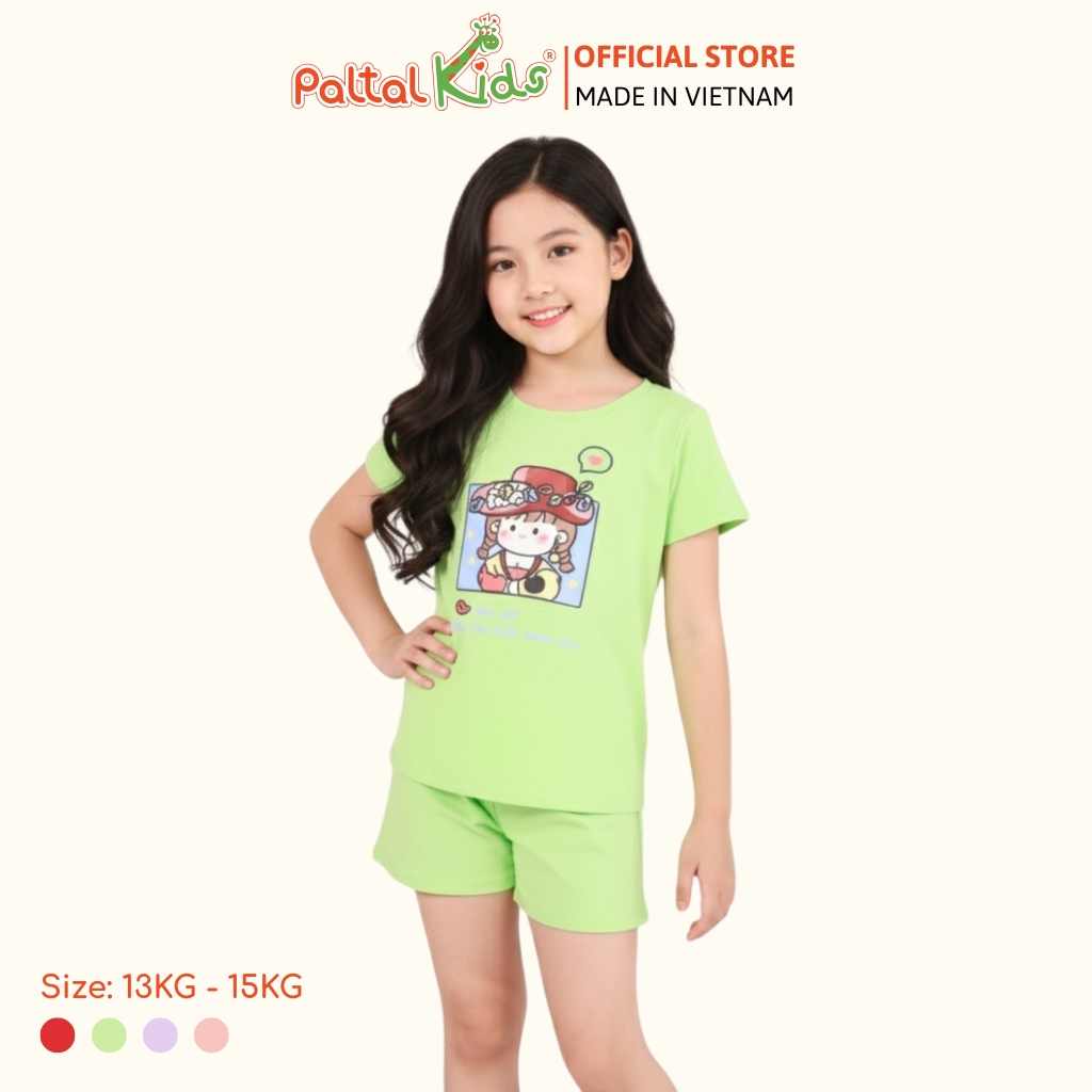 Đồ Bộ Đùi Cơ Bản Cotton Mỹ Cao Cấp - 025 2146 - Size 12
