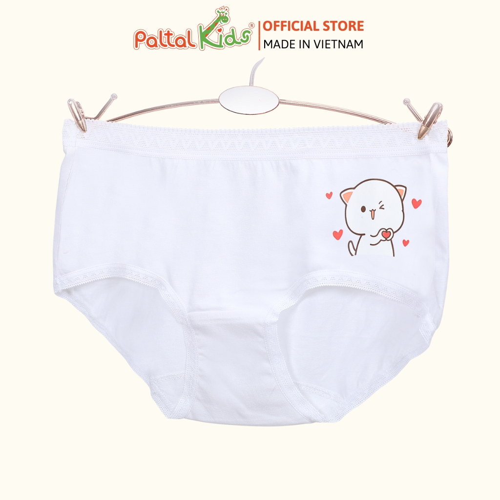 (CHE TÊN SẢN PHẨM) Lẻ 1 Quần Lót Dáng Tam Gíac Cotton Màu Sắc Ngẫu Nhiên Bé Gái Cao Cấp - 027 7277 / 7278 / 7410