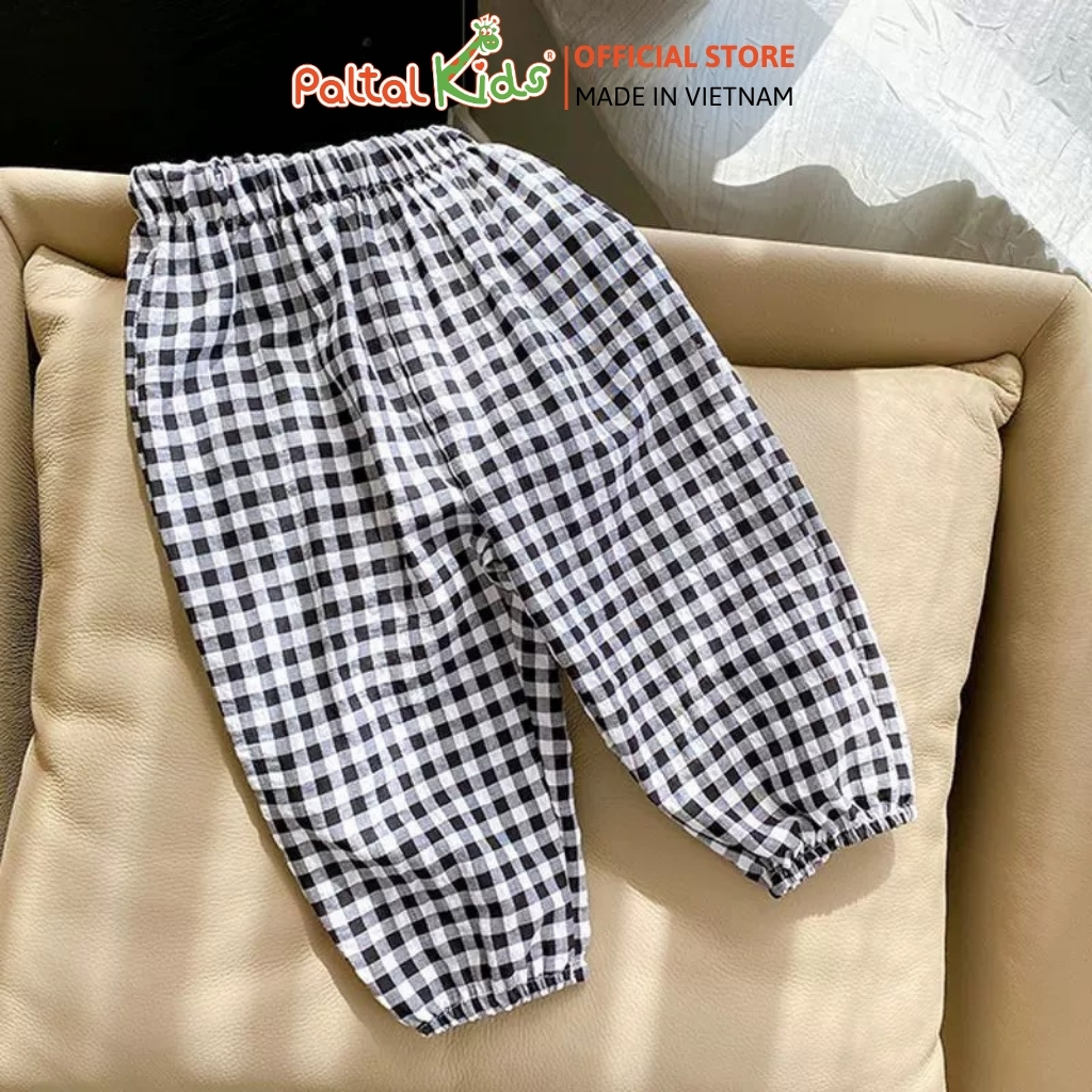 Quần Dài Đũi Sọc Caro Bo Lai Cao Cấp - 568 8523