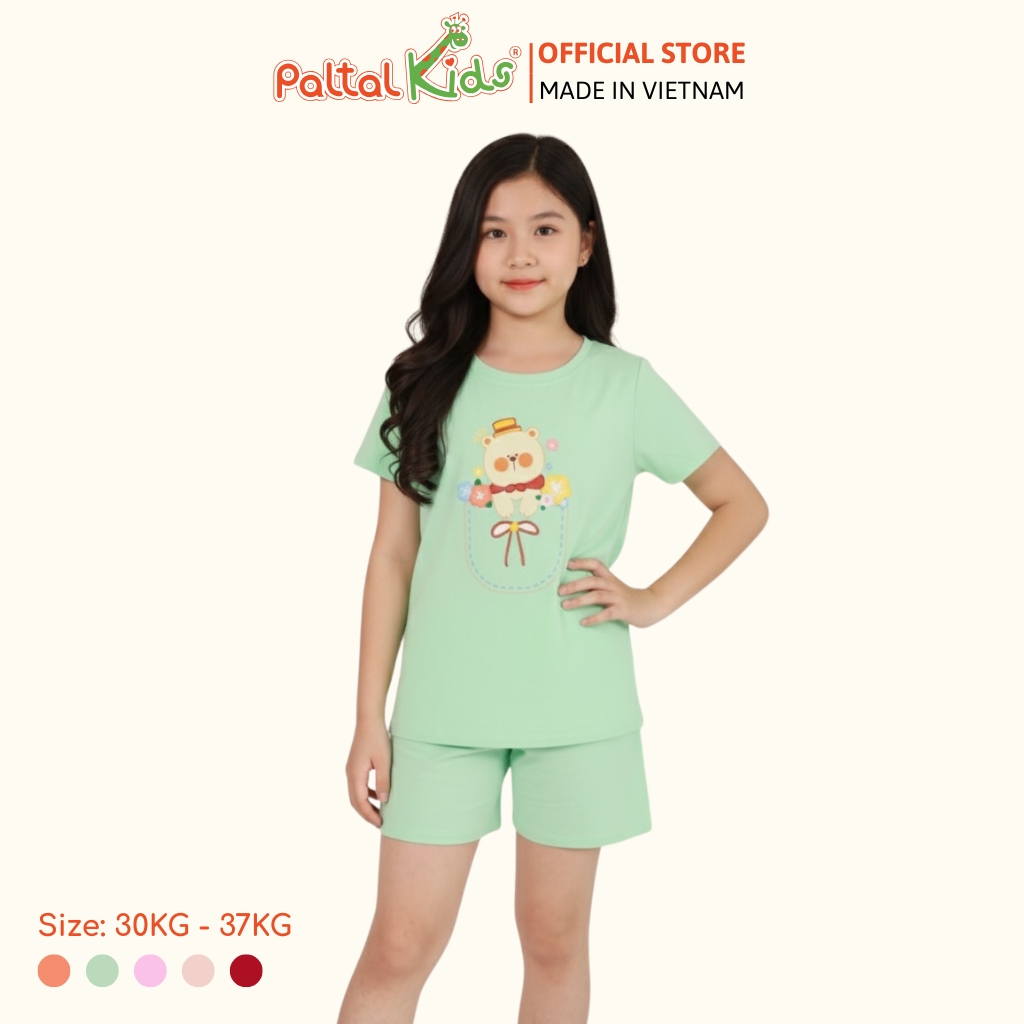 Đồ Bộ Đùi Cơ Bản Cotton Mỹ Cao Cấp - 025 2150 - Size 14