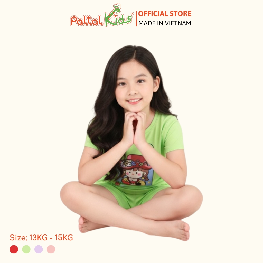 Đồ Bộ Đùi Cơ Bản Cotton Mỹ Cao Cấp - 025 2146 - Size 12