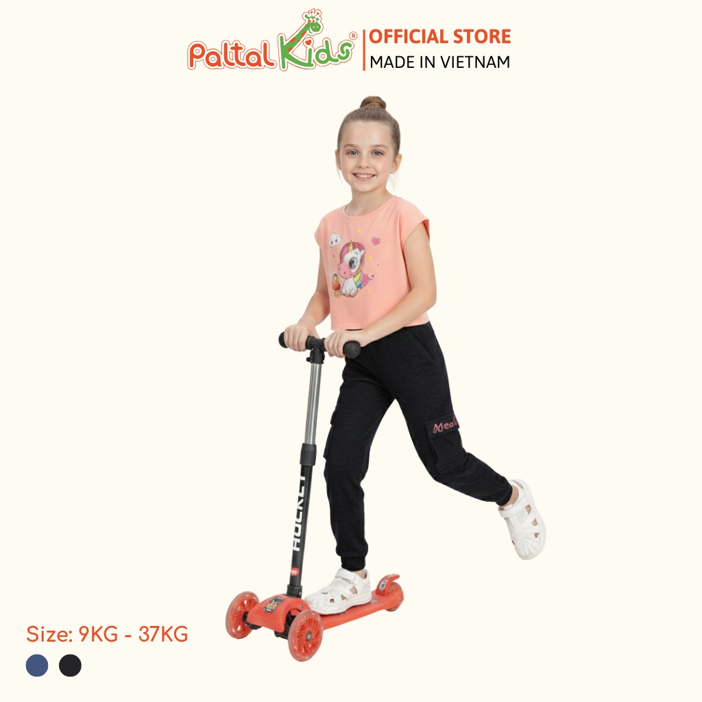 Quần Dài Túi Hộp Jean Thun Bé Gái Cao Cấp - 508 8503