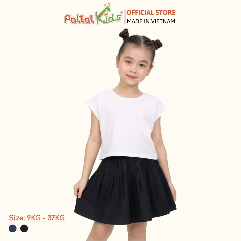 Chân Váy Xếp Ly Jean Thun Bé Gái Cao Cấp - 502 9201