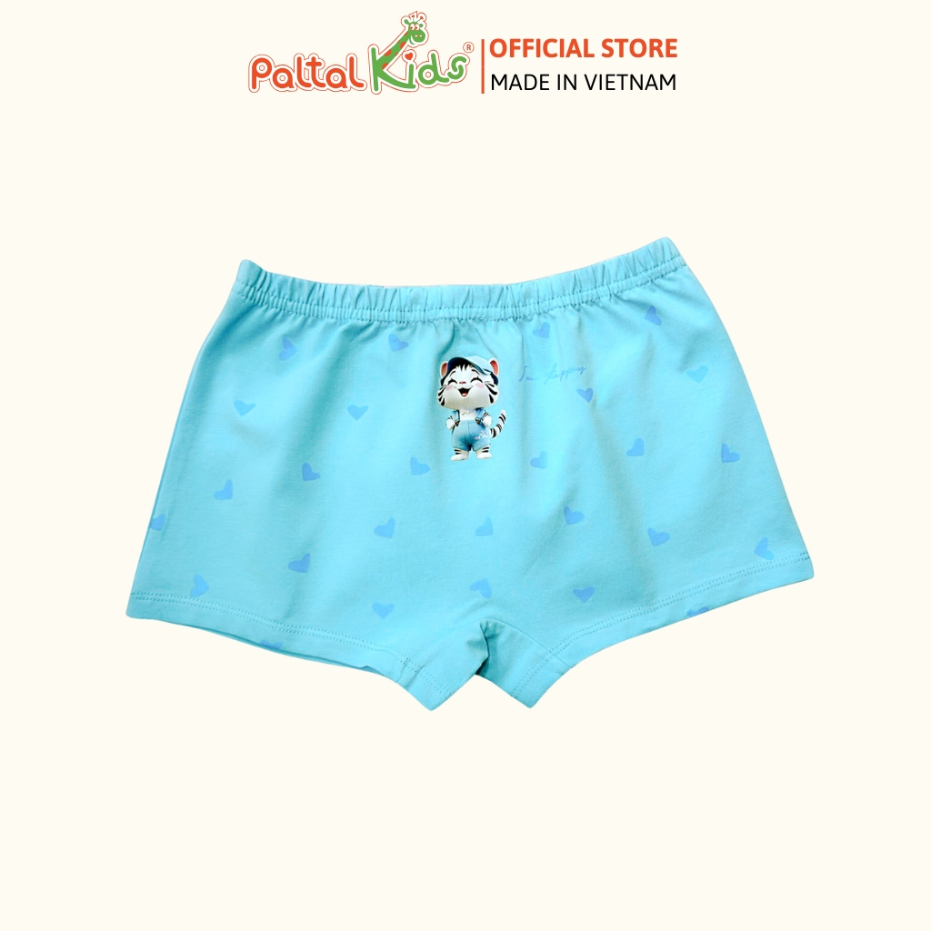 (CHE TÊN SẢN PHẨM) Lẻ 1 Quần Lót Dáng Đùi Cotton Màu Sắc Ngẫu Nhiên Bé Gái Cao Cấp - 027 7304 / 7401