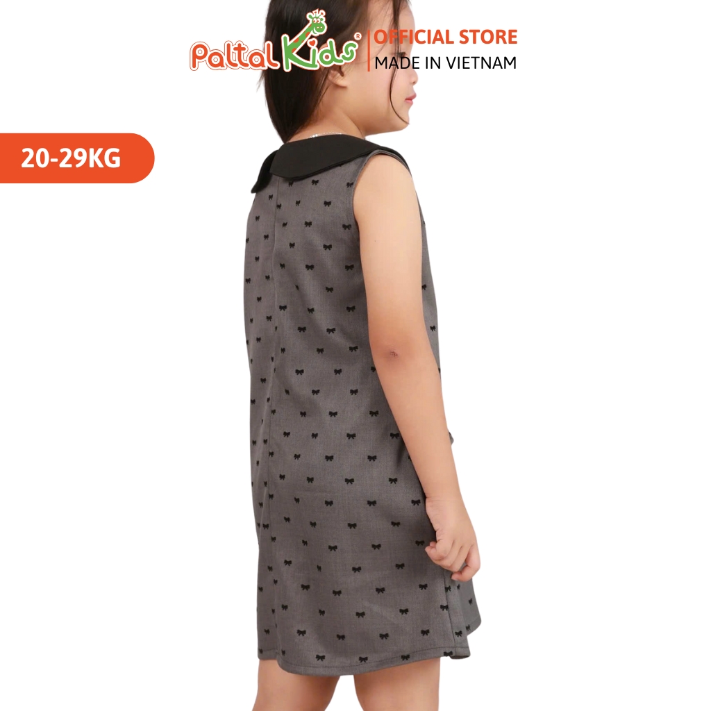 Đầm Dáng A Cổ Sen Nơ Nhí Kate Cao Cấp - 11C 8036