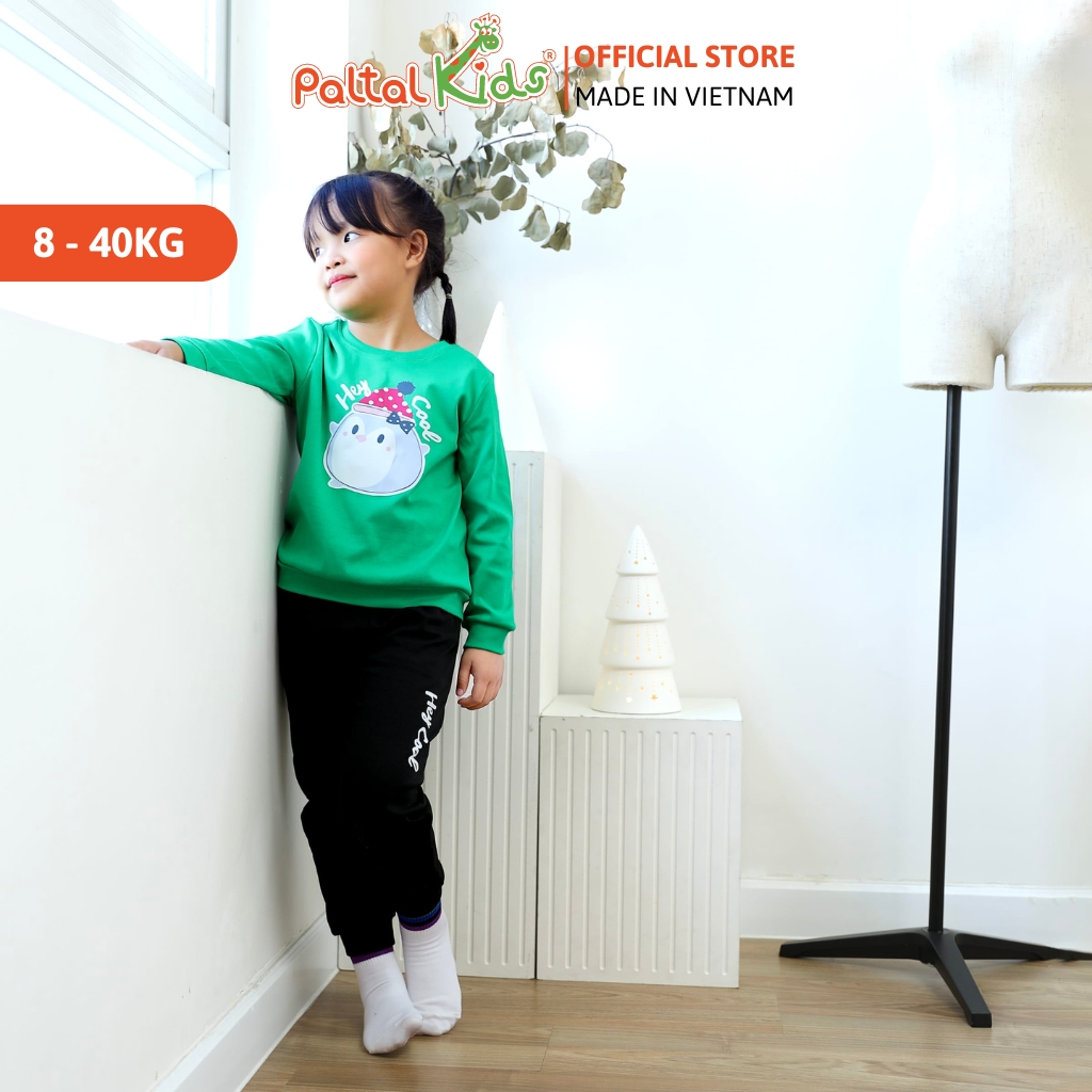 BST Mùa Đông - Đồ Bộ Tay Dài Cotton Borib Bé Gái Cao Cấp - 223 6044