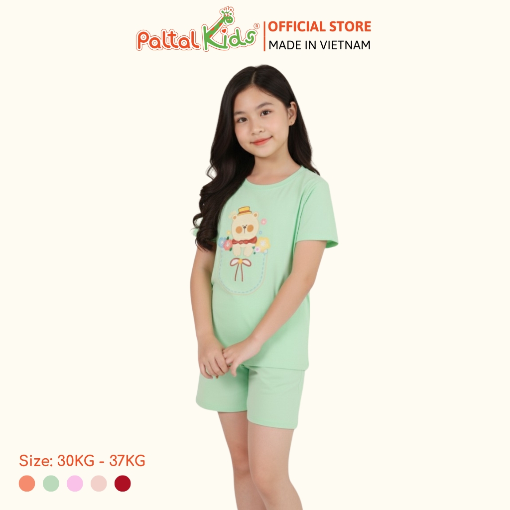 Đồ Bộ Đùi Cơ Bản Cotton Mỹ Cao Cấp - 025 2150 - Size 14