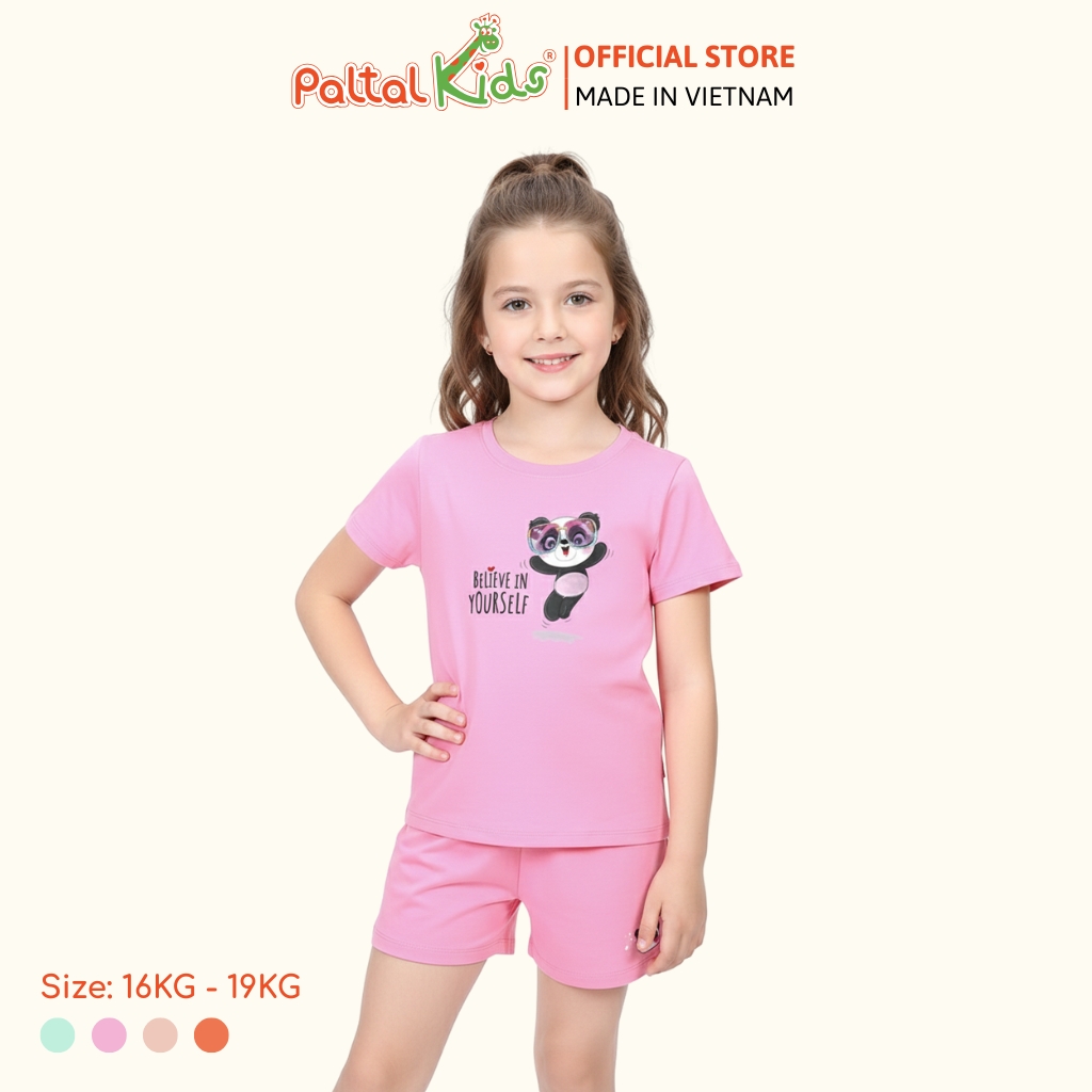 Đồ Bộ Đùi Cơ Bản Cotton Mỹ Bé Gái Cao Cấp - 025 2018 - Size 11