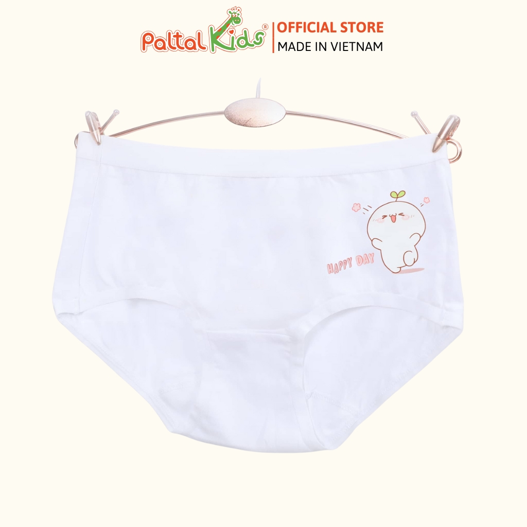 (CHE TÊN SẢN PHẨM) Lẻ 1 Quần Lót Dáng Tam Gíac Cotton Màu Sắc Ngẫu Nhiên Bé Gái Cao Cấp - 027 7277 / 7278 / 7410