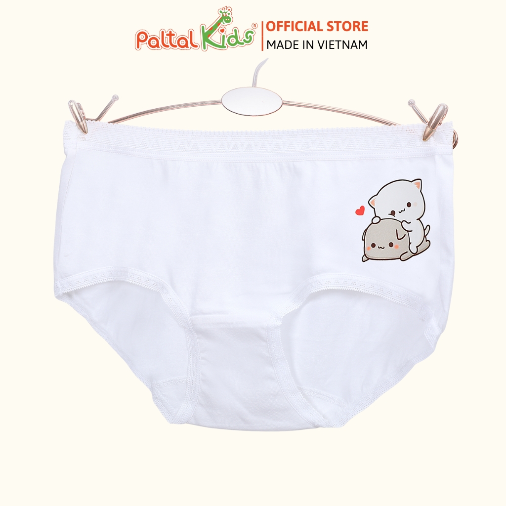 (CHE TÊN SẢN PHẨM) Lẻ 1 Quần Lót Dáng Tam Gíac Cotton Màu Sắc Ngẫu Nhiên Bé Gái Cao Cấp - 027 7277 / 7278 / 7410