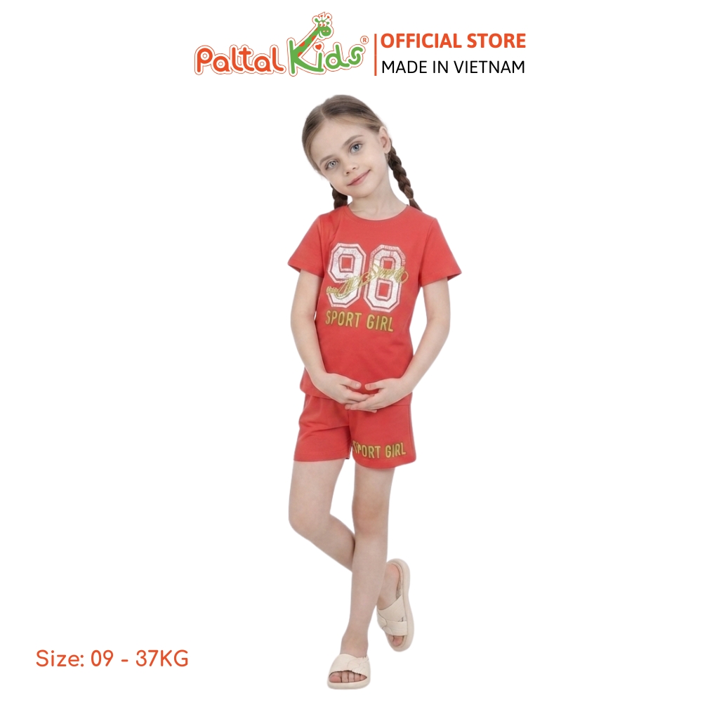 Đồ Bộ Đùi Cotton Mỹ Hình In 96 Bé Gái Cao Cấp - 025 2134