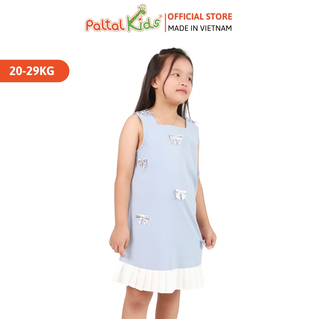 Đầm Dáng A Đuôi Cá Đính Nơ Lụa Nhung Cao Cấp - 26C 8037