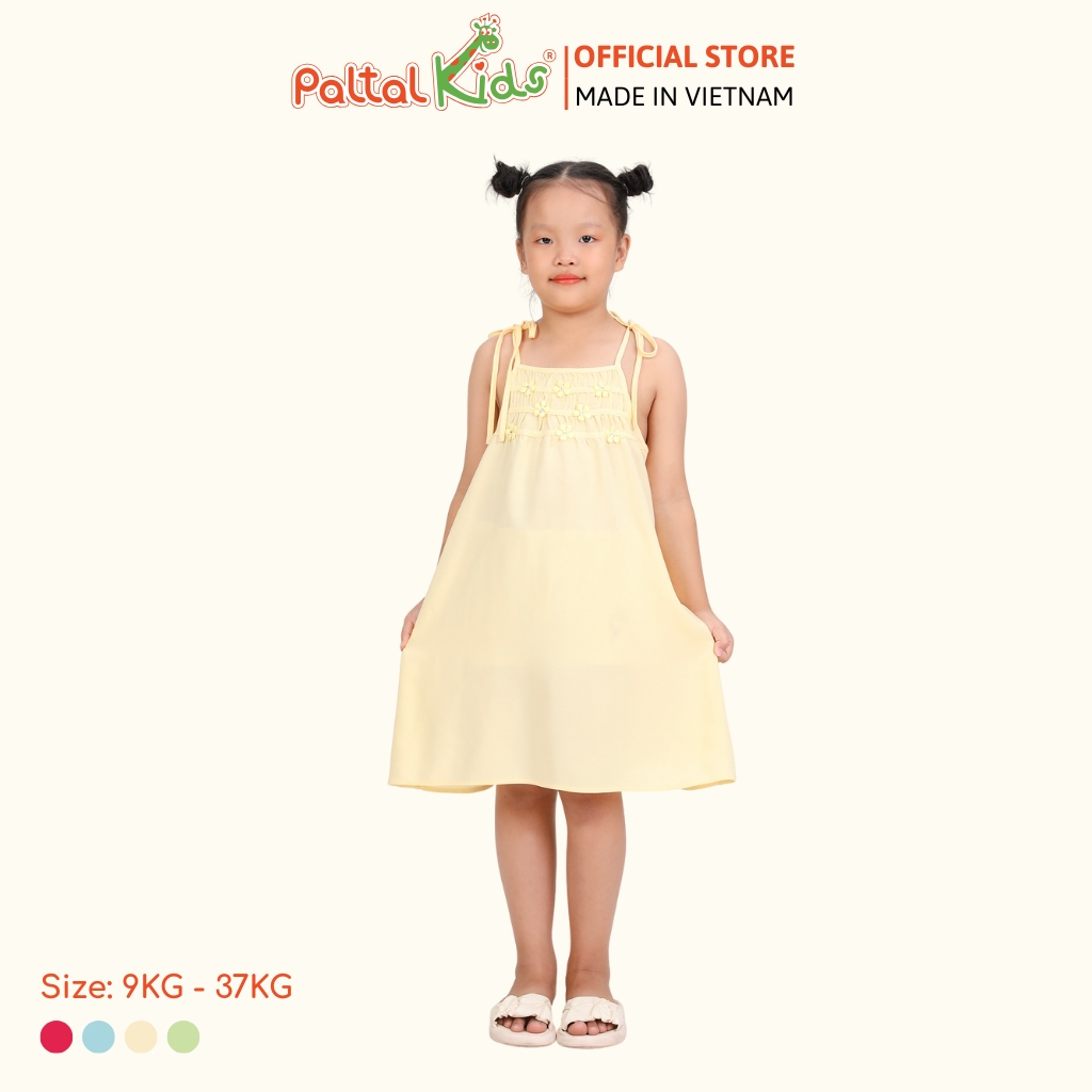 Đầm Dáng A Hai Dây Lanh Lạnh Cao Cấp - 252 8027