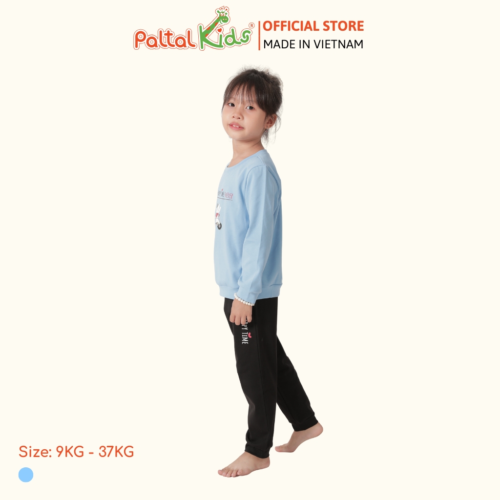 BST Mùa Đông - Đồ Bộ Tay Dài Cotton Borib Bé Gái Cao Cấp - 223 6046