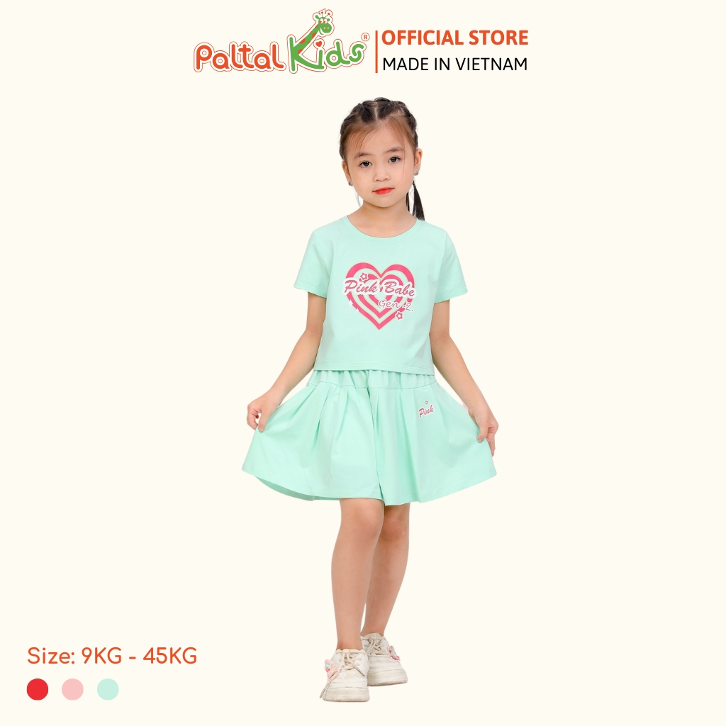 Set Áo Mix Chân Váy Cotton Mỹ Cao Cấp - 022 9203