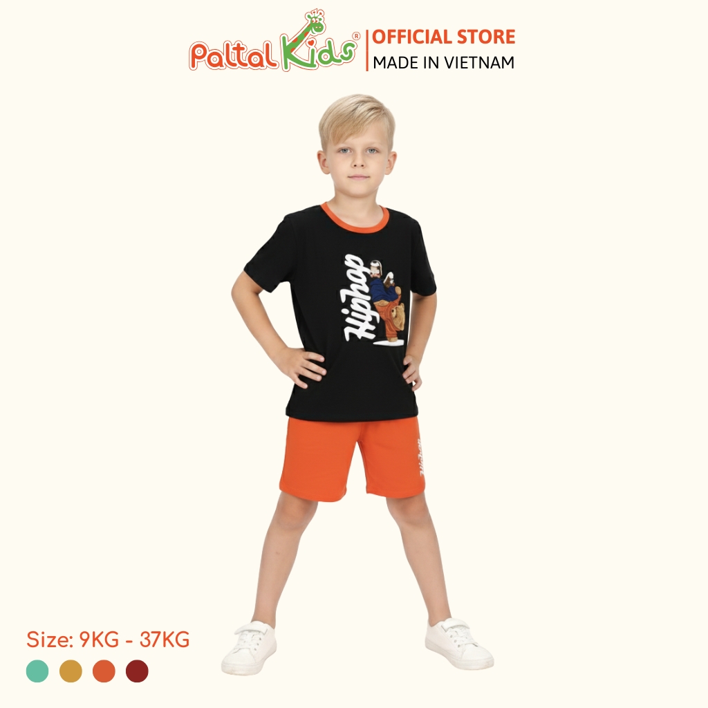 Đồ Bộ Đùi Cơ Bản Cotton Mỹ Bé Trai Cao Cấp - 025 2109