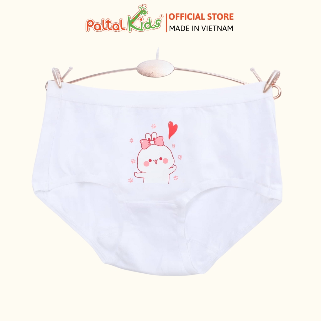 (CHE TÊN SẢN PHẨM) Lẻ 1 Quần Lót Dáng Tam Gíac Cotton Màu Sắc Ngẫu Nhiên Bé Gái Cao Cấp - 027 7277 / 7278 / 7410