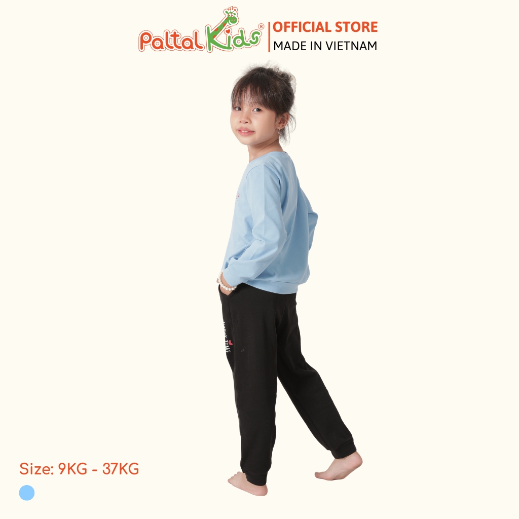 BST Mùa Đông - Đồ Bộ Tay Dài Cotton Borib Bé Gái Cao Cấp - 223 6046