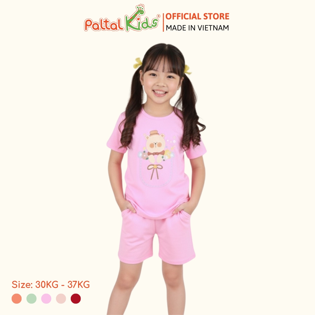 Đồ Bộ Đùi Cơ Bản Cotton Mỹ Cao Cấp - 025 2150 - Size 14