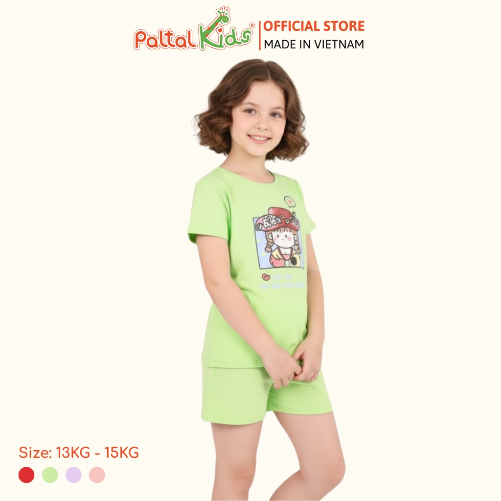 Đồ Bộ Đùi Cơ Bản Cotton Mỹ Cao Cấp - 025 2146 - Size 12