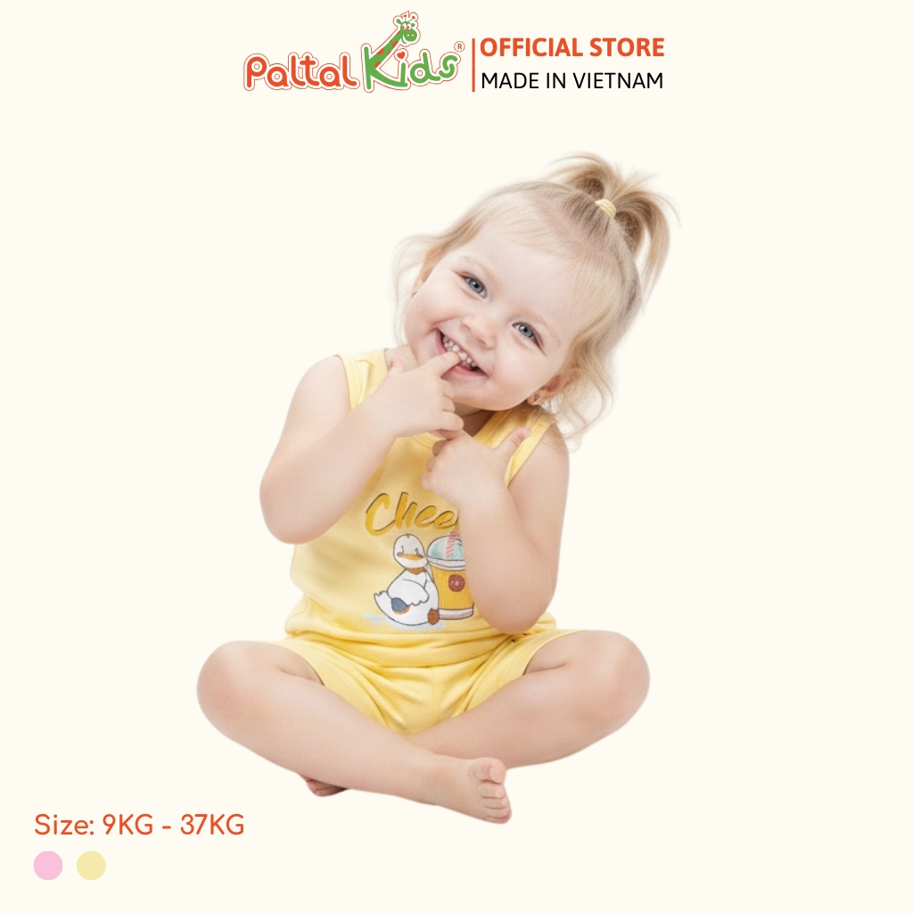 BST Mùa Hạ - Bộ Đùi Tay Ngắn Cotton Mỹ Bé Gái Cao Cấp - 025 2163