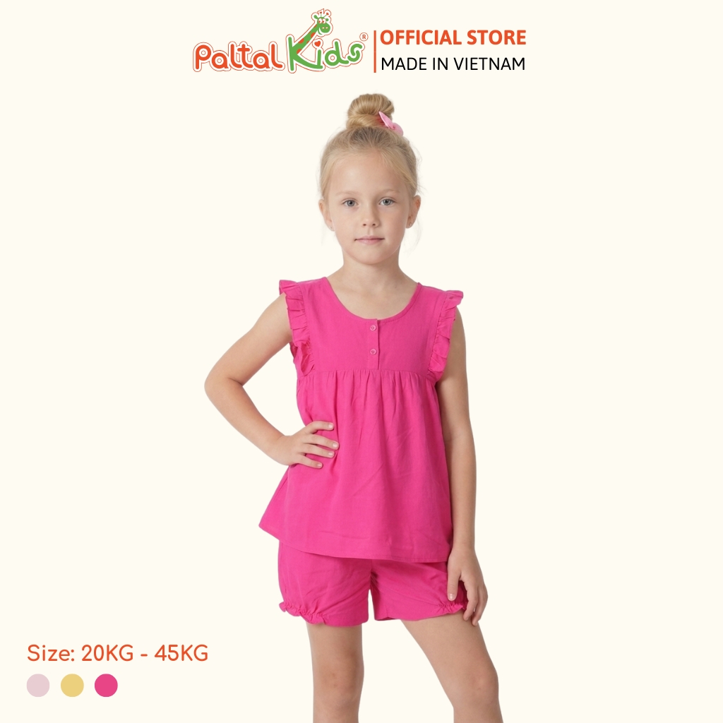 Đồ Bộ Đùi Cánh Tiên Lanh Lạnh Bé Gái Cao Cấp - 255 2165