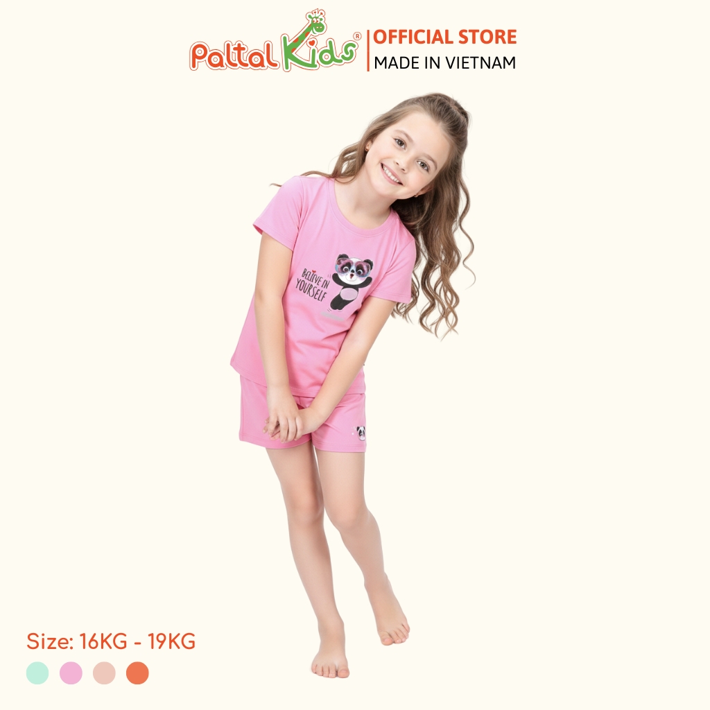 Đồ Bộ Đùi Cơ Bản Cotton Mỹ Bé Gái Cao Cấp - 025 2018 - Size 11