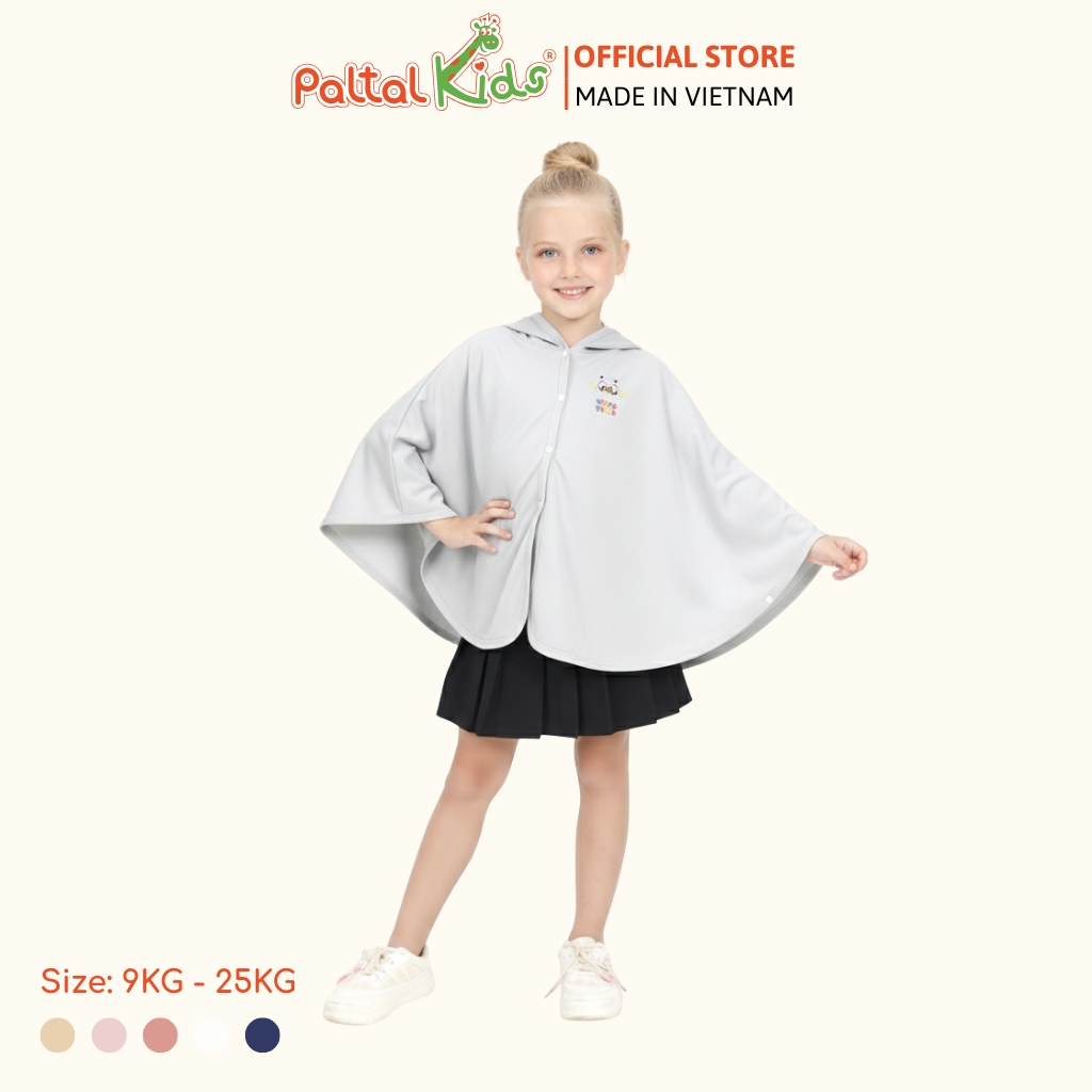 Áo Choàng Cánh Dơi Poly Bé Gái Cao Cấp - 311 4011