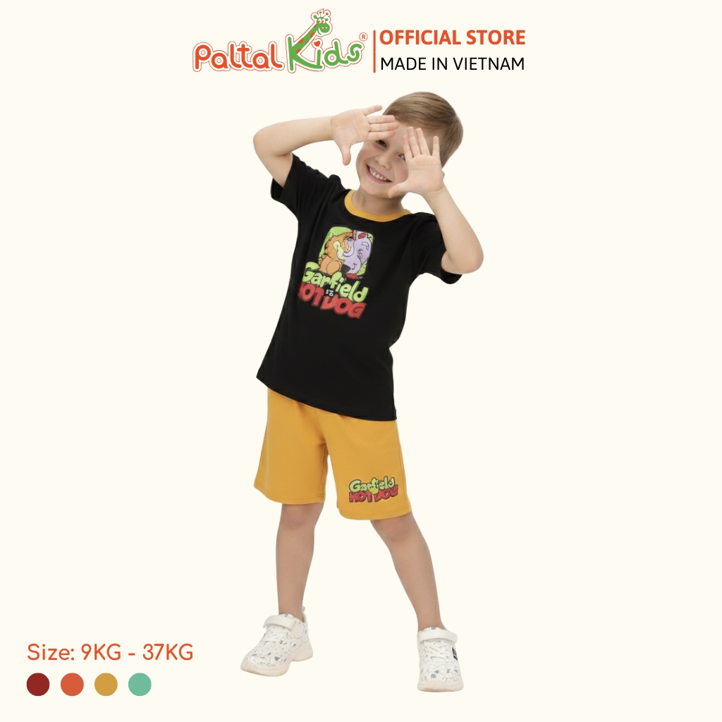 Đồ Bộ Đùi Cơ Bản Cotton Mỹ Bé Trai Cao Cấp - 025 2108