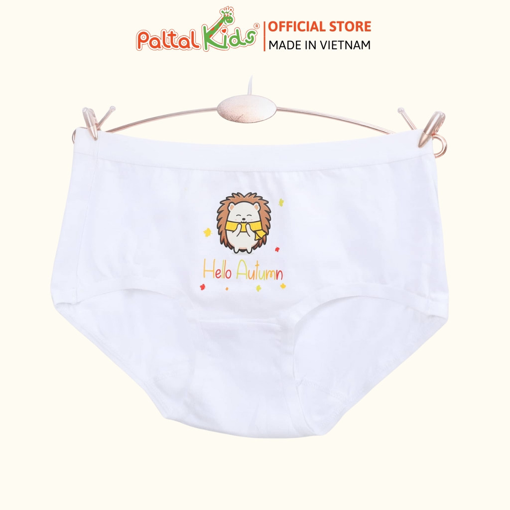 (CHE TÊN SẢN PHẨM) Lẻ 1 Quần Lót Dáng Tam Gíac Cotton Màu Sắc Ngẫu Nhiên Bé Gái Cao Cấp - 027 7277 / 7278 / 7410
