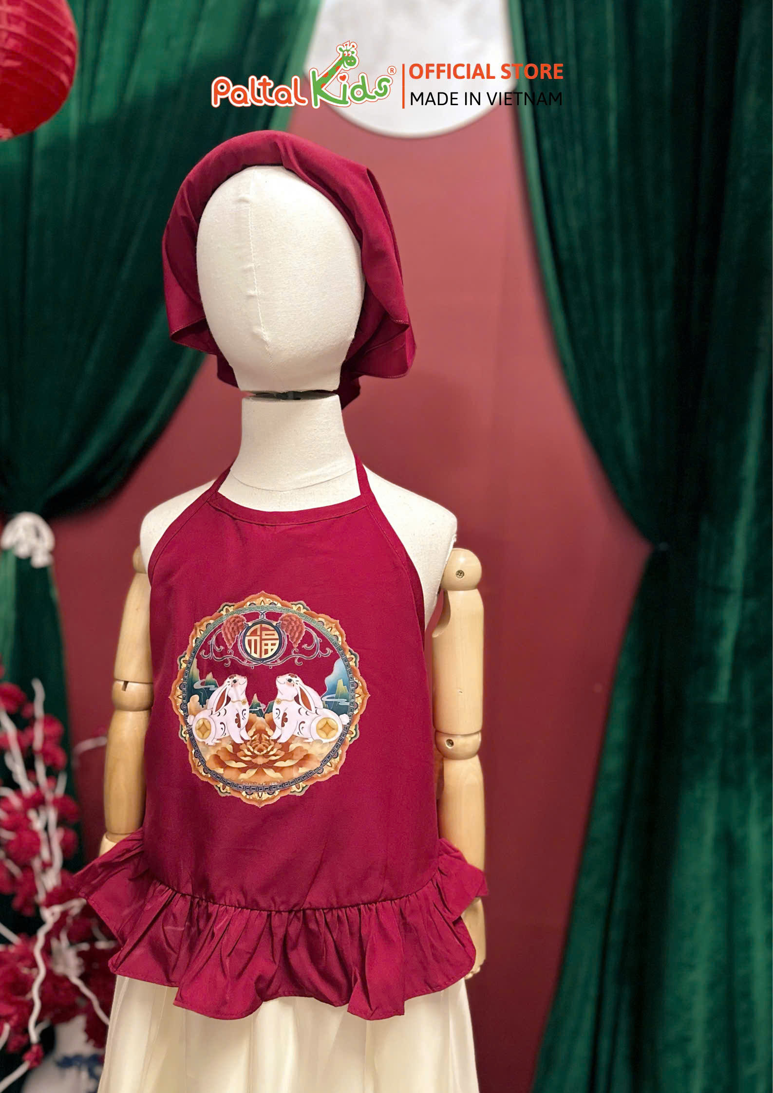 TRUNG THU 2025 - Set Yếm Thỏ Ngọc Cao Cấp - 533 6079