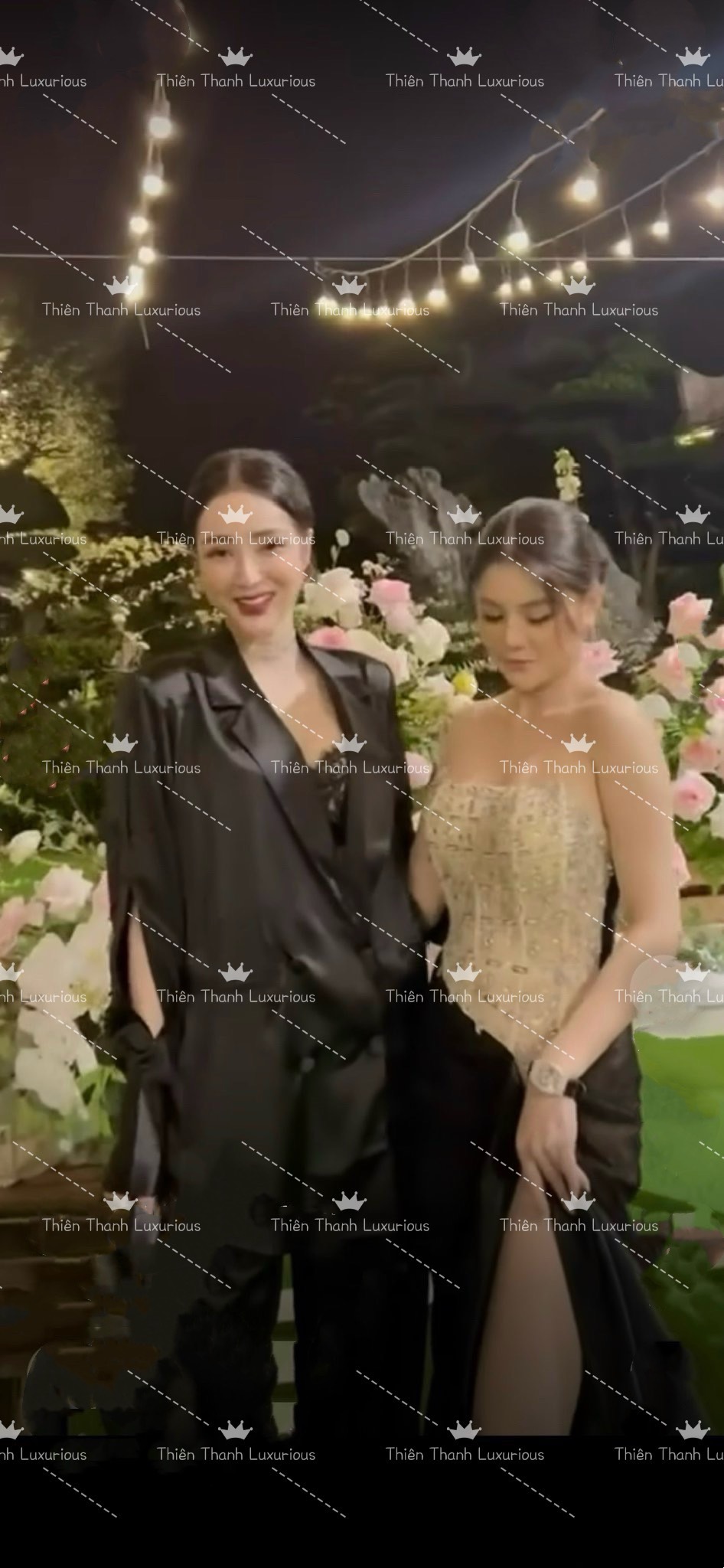 Vest Lụa Dài Dài Tay Khoét Tay Vạt Bầu