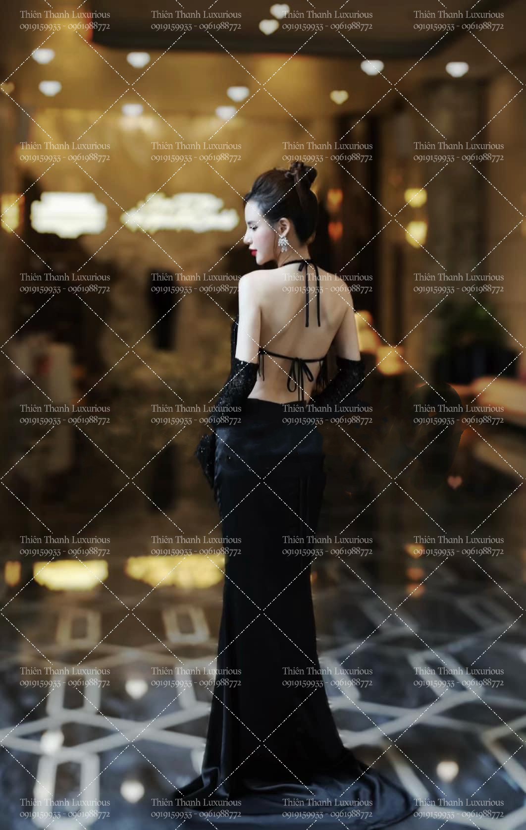 Set Yếm Tua Rua Phối Chân Váy Dài