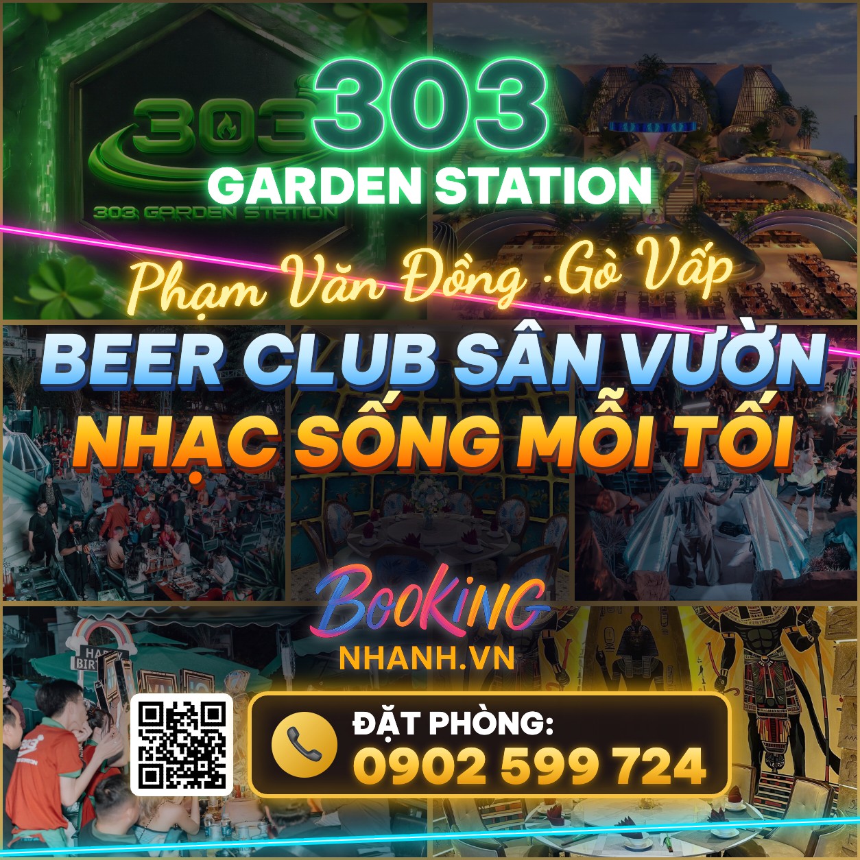 303 Garden Station Ở Đâu? Địa Chỉ 303 Phạm Văn Đồng, Gò Vấp