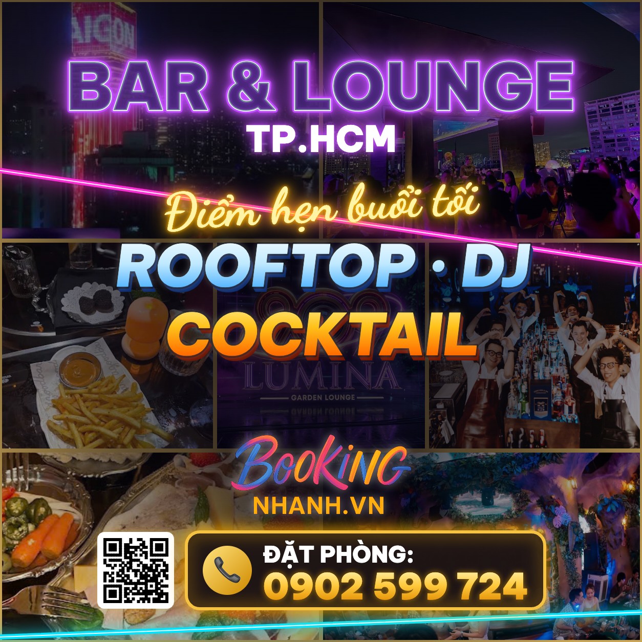 Bar Và Lounge TP.HCM: 5 Điểm Hẹn Buổi Tối Theo Phong Cách Nhóm