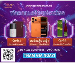 Tích Bill – Săn Quà Khủng: Cơ Hội Rinh iPhone 17