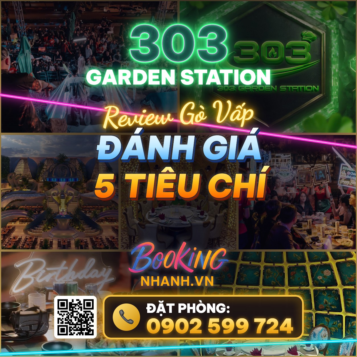 Đánh Giá 303 Garden Station: Sân Vườn, Sân Khấu, Món Ăn Và Phòng Chòi