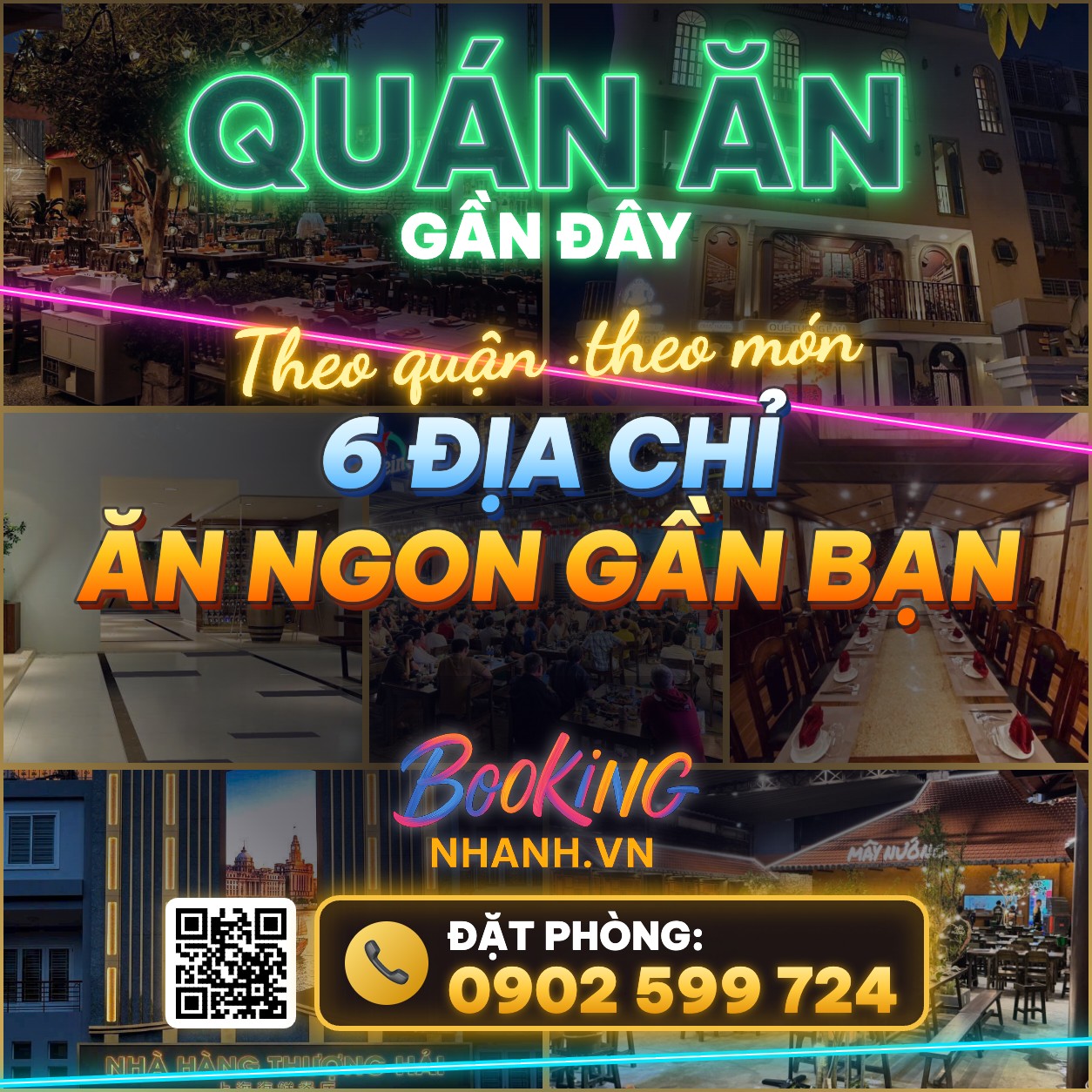 Quán Ăn Gần Đây Tại TP.HCM: 6 Địa Chỉ Theo Quận Và Kiểu Món