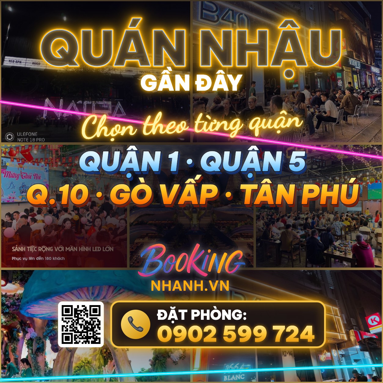 Quán Nhậu Gần Đây Tại TP.HCM: Địa Chỉ Theo Từng Quận
