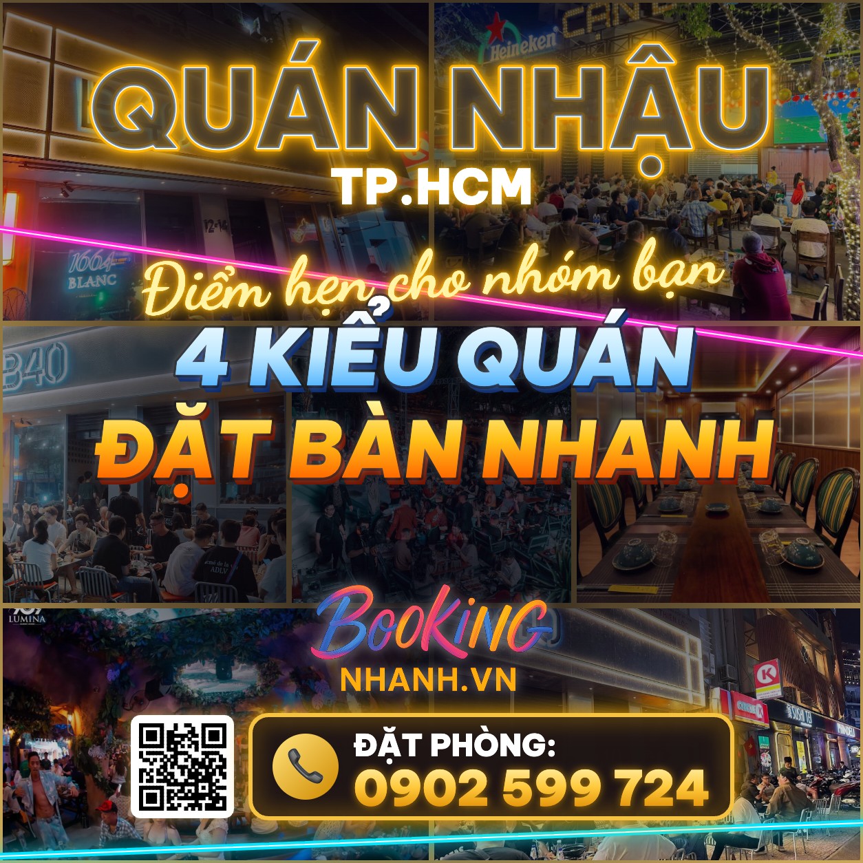 Quán Nhậu TP.HCM: 4 Kiểu Quán Cho Nhóm Bạn Và Địa Chỉ Đặt Bàn